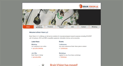 Desktop Screenshot of brainvision.com
